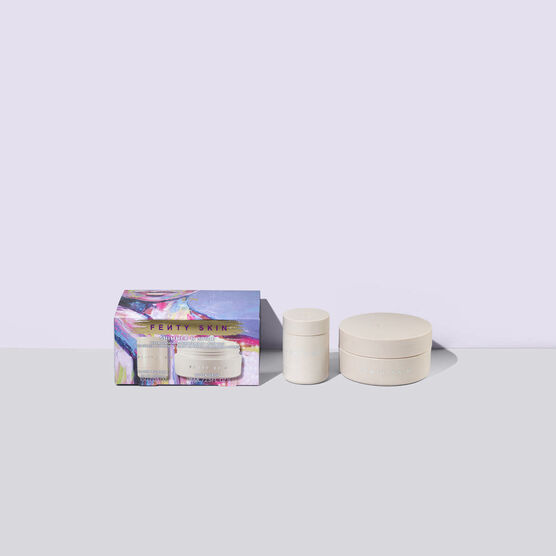 Kit de Cremes Fenty Skin SHIMMER N SPICE WARM CINNAMON SHIMMERING LIP + BODY DUO